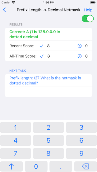 Subnet Prefix to Decimal Netmask